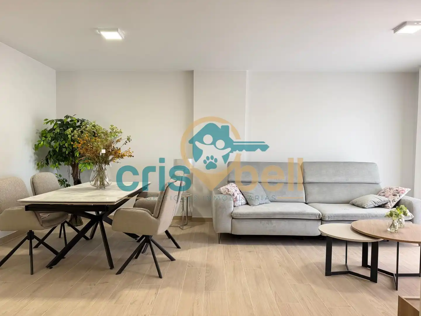 Sala de estar de Piso en venta en Lorca con Aire acondicionado, Calefacción y Jardín privado