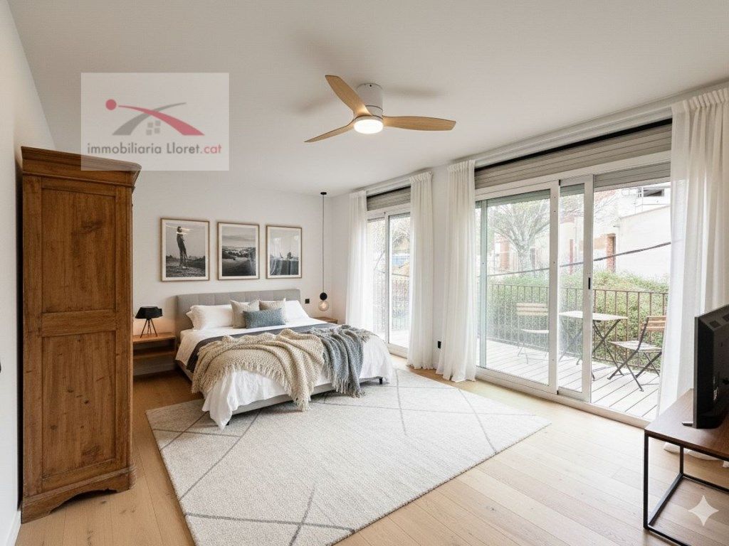 Bedroom of Flat for sale in Blanes  with Terrace and Balcony