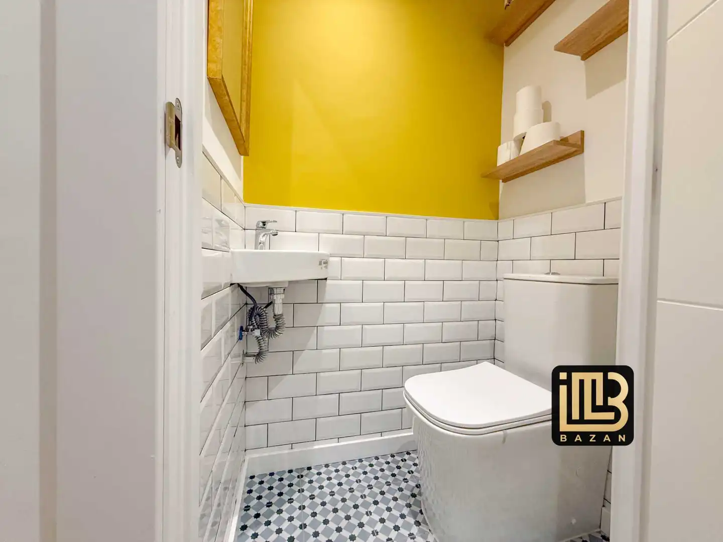 Badezimmer von Wohnung zur untervermieten in Málaga mit Klimaanlage und Möbliert