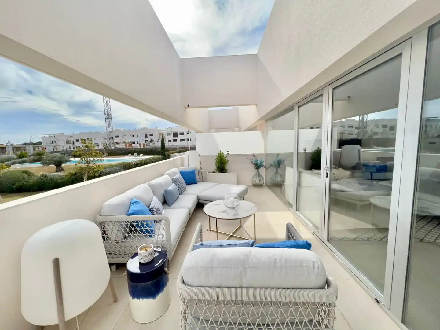 Terraza de Casa o chalet de alquiler en Torrevieja con Aire acondicionado, Calefacción y Terraza