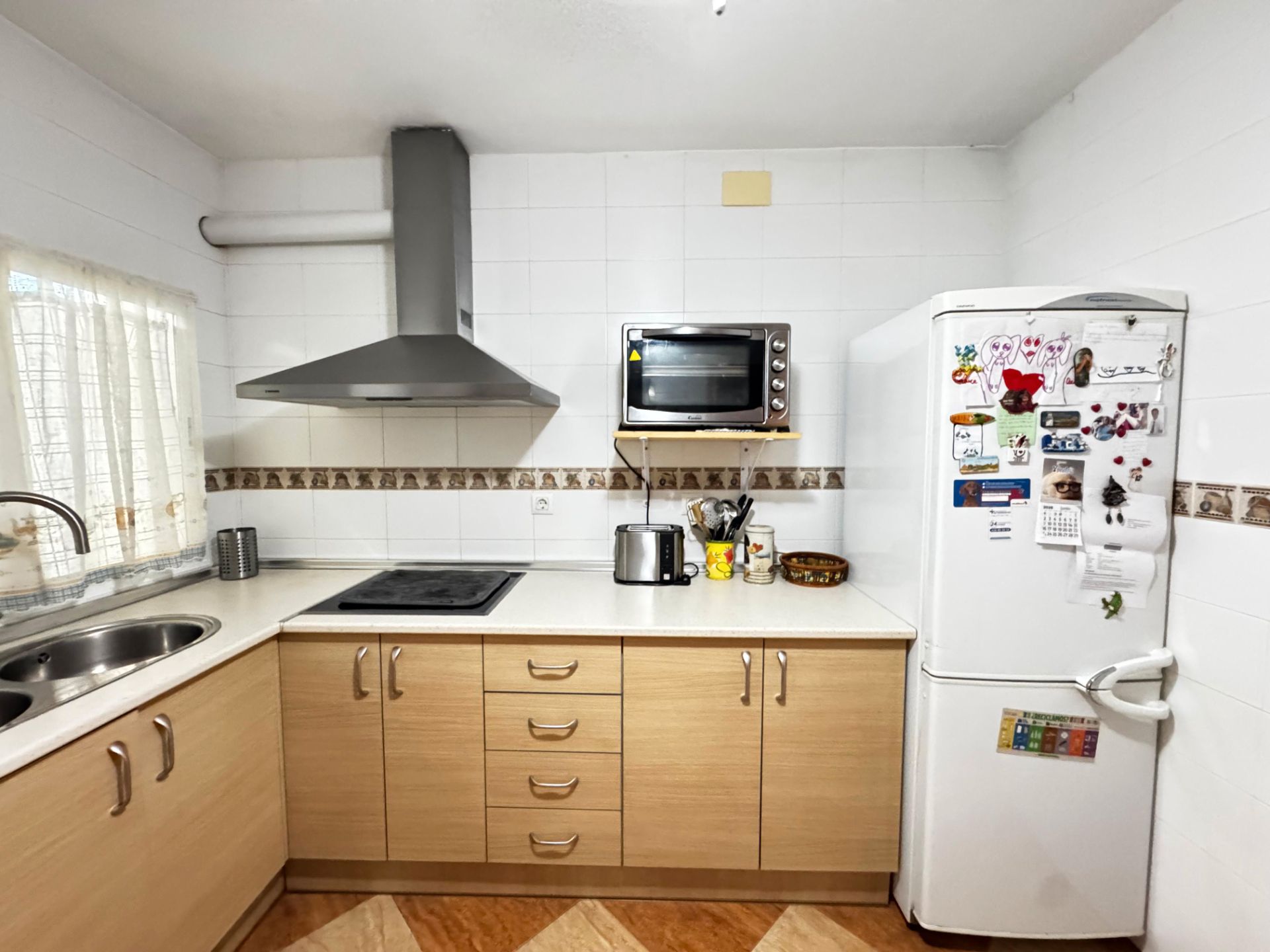 Kitchen of Flat for sale in Manzanares  with Air Conditioner, Terrace and Balcony