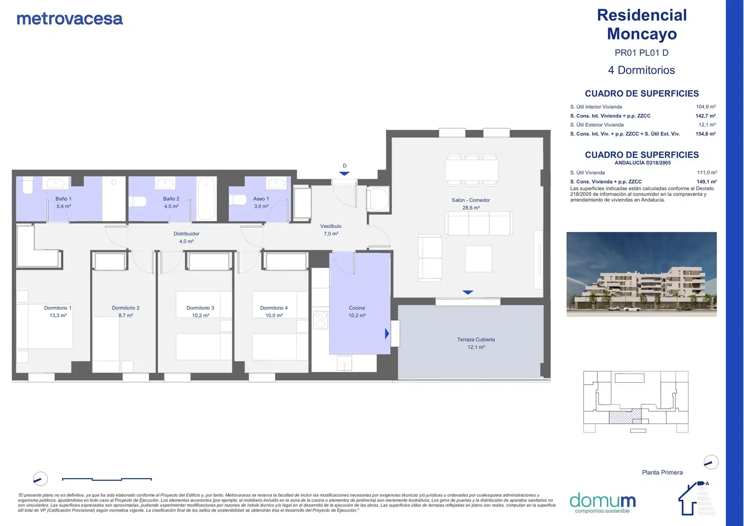 New build Flat for sale in Rodas 11, imagen 2