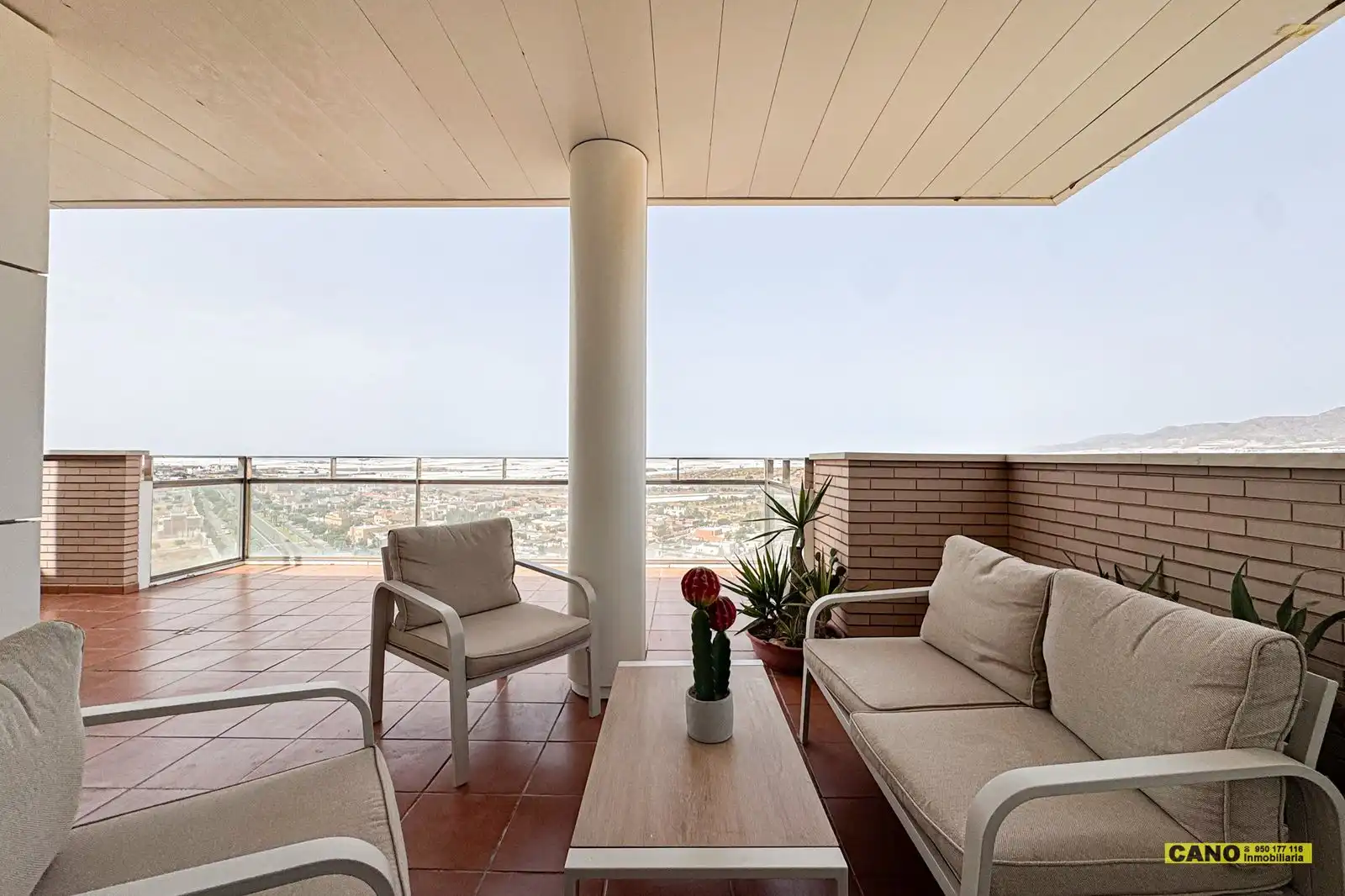 Terrace of Flat for sale in El Ejido  with Terrace, Storage room and Swimming Pool