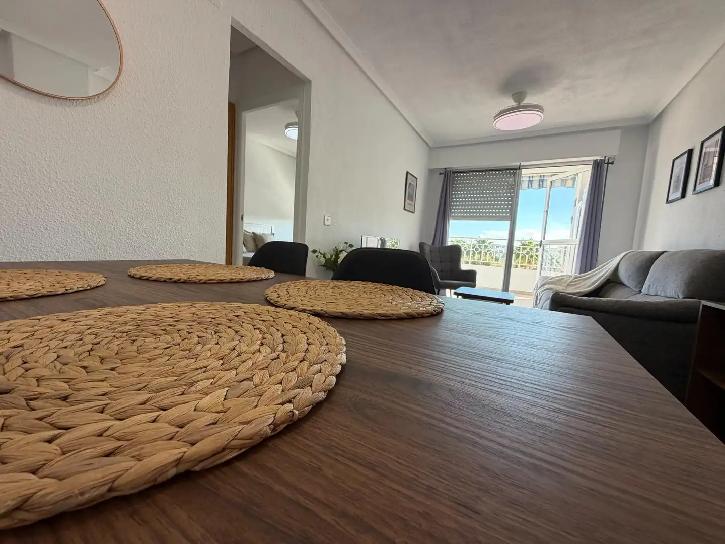 Dining room of Apartments for rent in Santa Pola  with Air Conditioner, Heating and Terrace