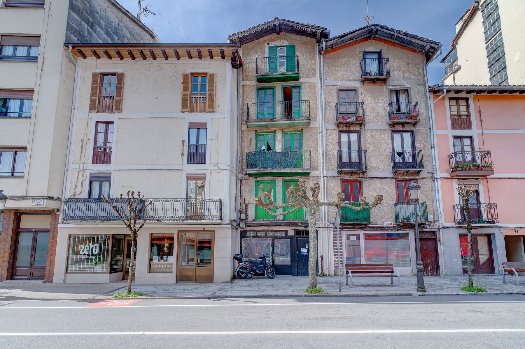 Vista exterior de Piso en venta en Azkoitia