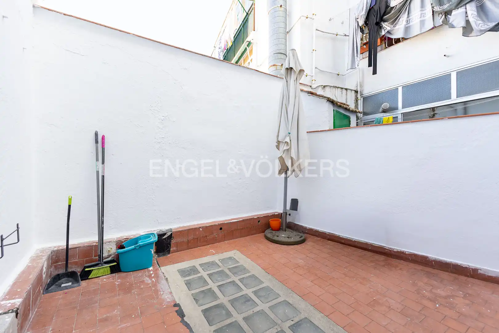Terrasse von Wohnung zur Miete in Madrid mit Klimaanlage, Heizung und Parkett