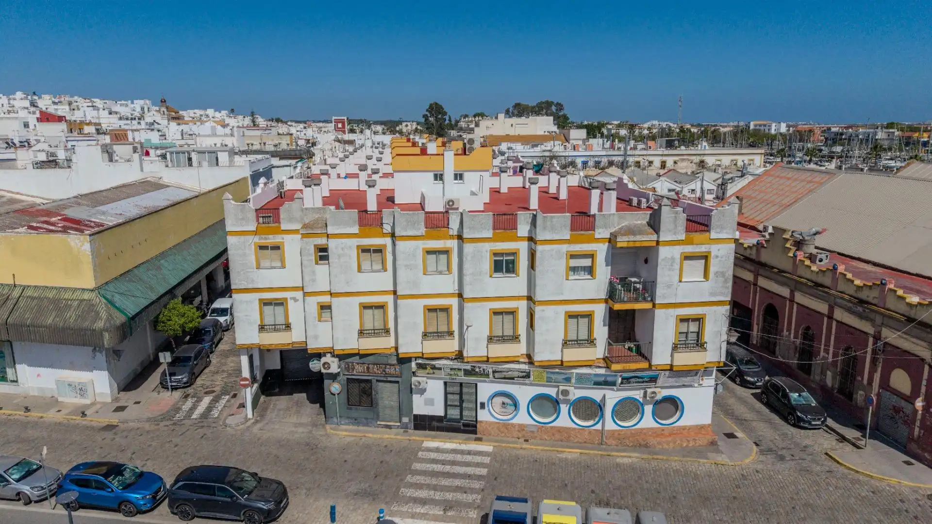 Vista exterior de Apartament en venda en Ayamonte amb Aire condicionat, Calefacció i Moblat