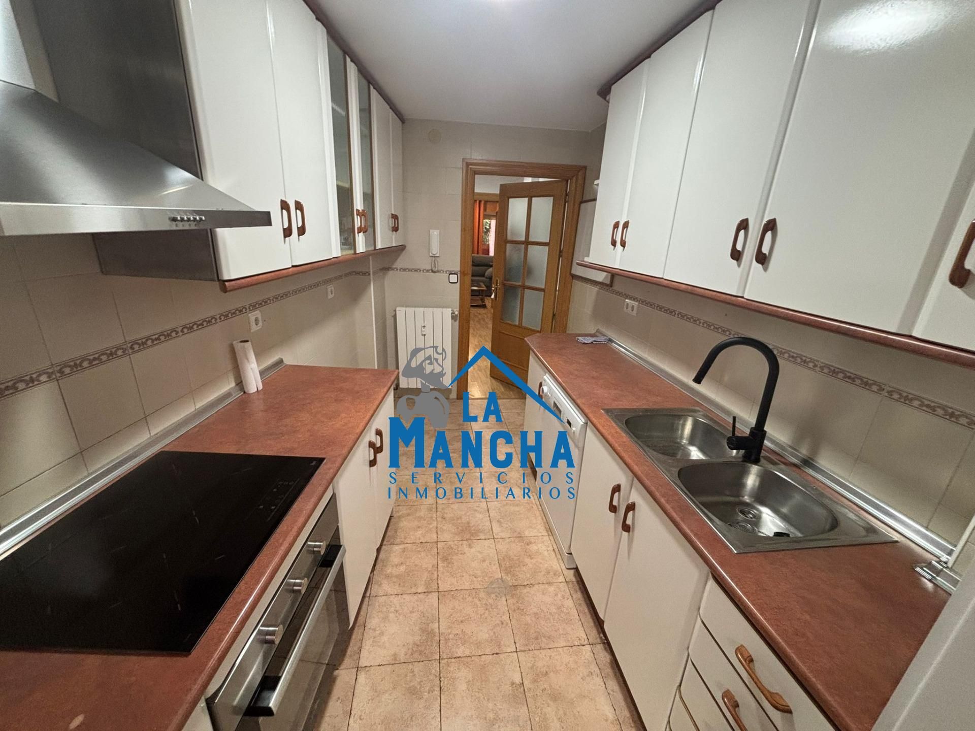 Kitchen of Flat for sale in  Albacete Capital  with Air Conditioner, Heating and Terrace