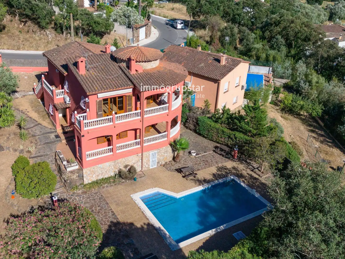 Exterior view of Houses for sale in Calonge i Sant Antoni  with Air Conditioner, Heating and Swimming Pool