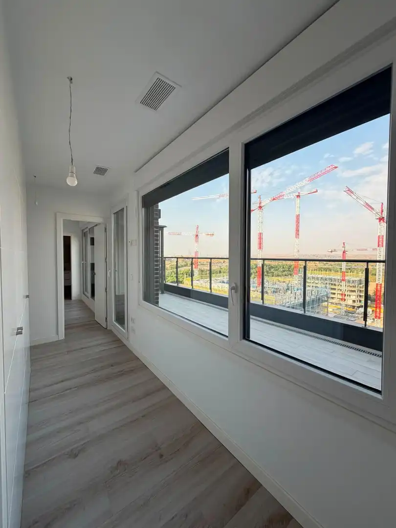 Balcony of Flat for rent in Madrid  with Heating, Terrace and Storage room