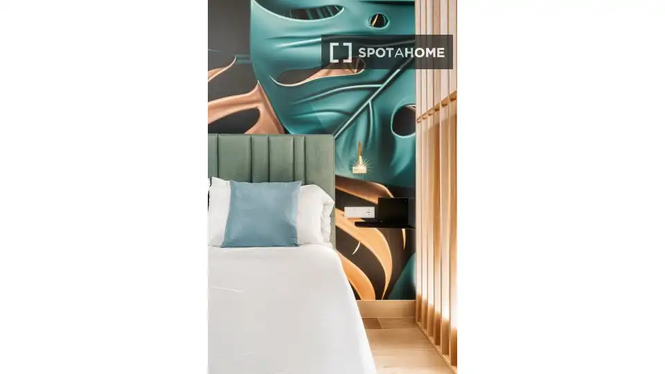 Dormitori de Apartament per a compartir en Altea amb Aire condicionat, Terrassa i Moblat