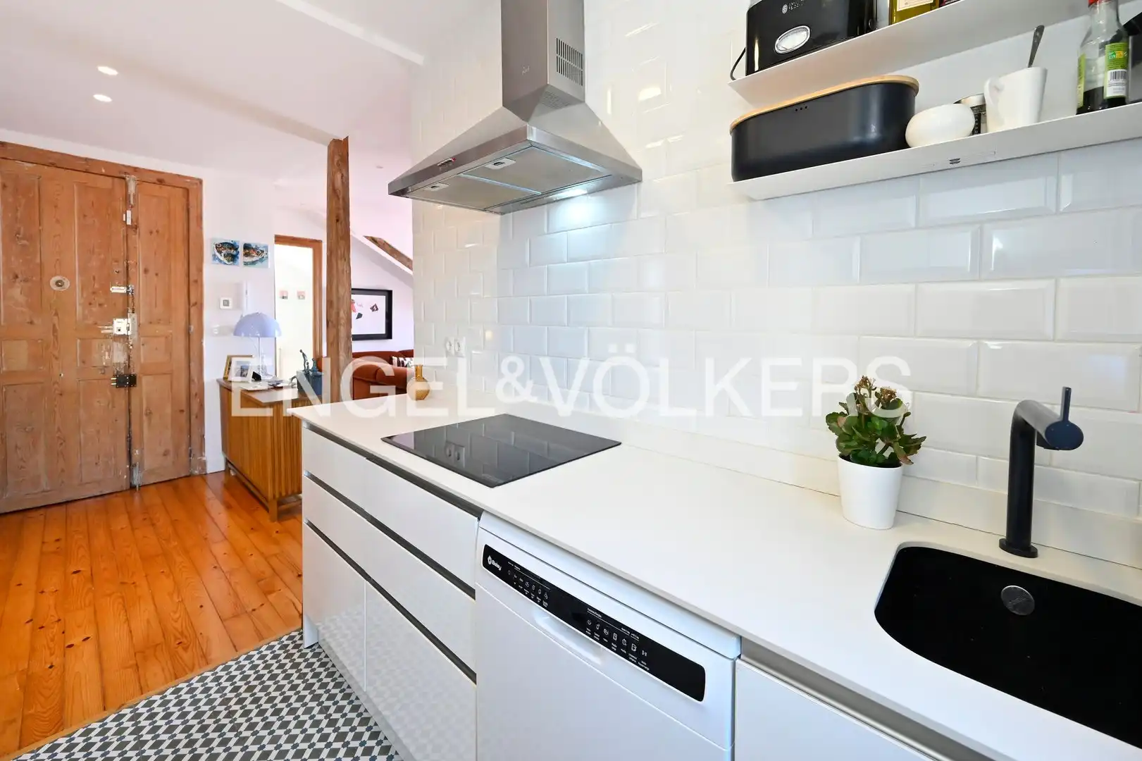 Kitchen of Attic for sale in Santander  with Heating, Furnished and Balcony