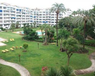 Garden of Flat to rent in Marbella  with Air Conditioner, Heating and Private garden