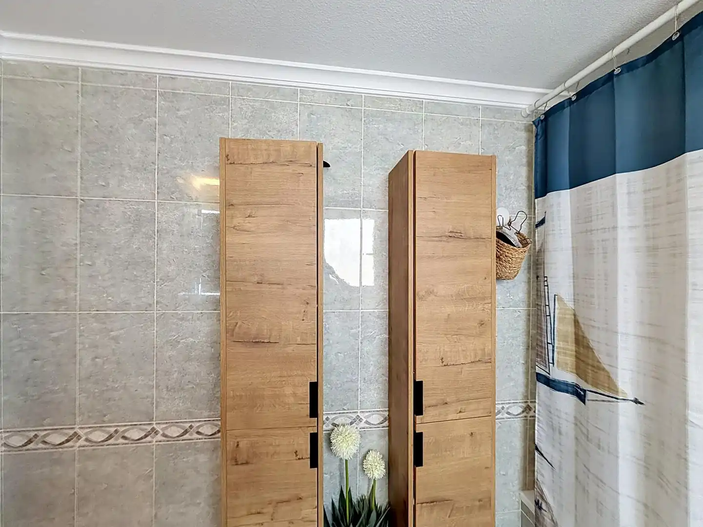 Baño de Apartamento en venta en Benitachell / El Poble Nou de Benitatxell con Aire acondicionado, Calefacción y Terraza