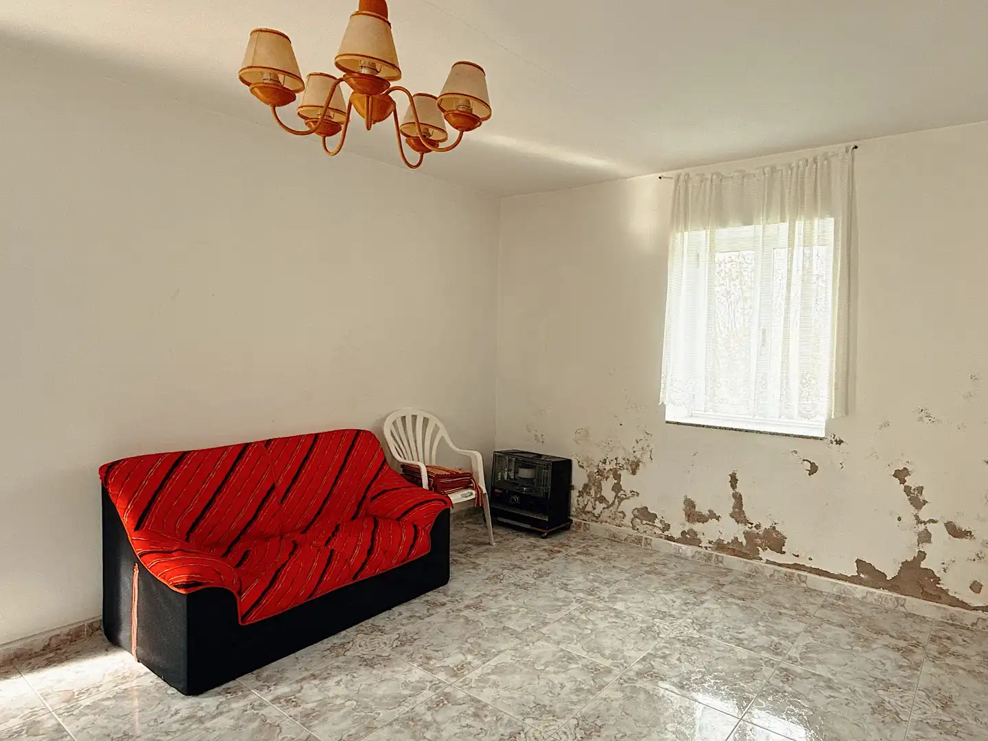 Sala de estar de Piso en venta en A Laracha  