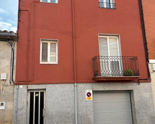 Exterior view of Single-family semi-detached for sale in Almacelles  with Heating, Terrace and Storage room