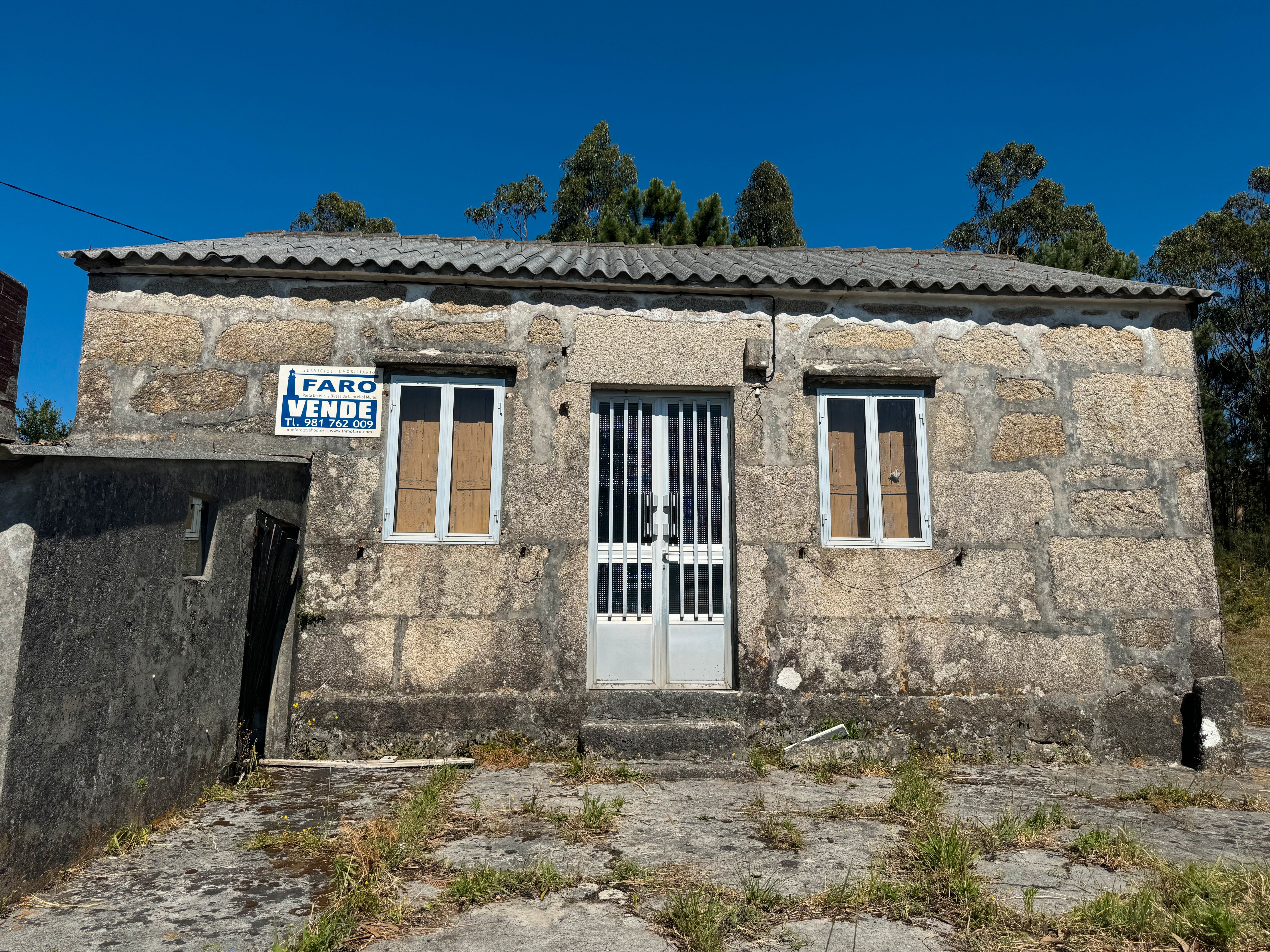 Vista exterior de Casa o xalet en venda en Carnota