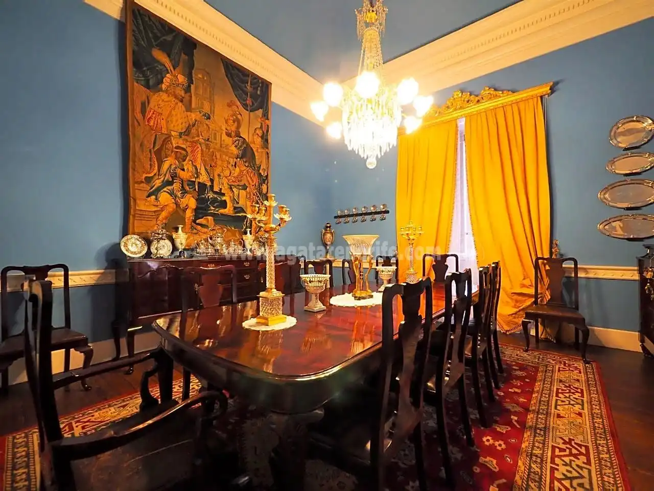 Dining room of Houses for sale in La Orotava  with Private garden and Terrace