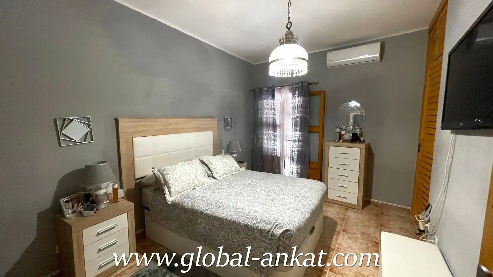 Dormitori de Casa adosada en venda en Felanitx amb Aire condicionat, Jardí privat i Terrassa