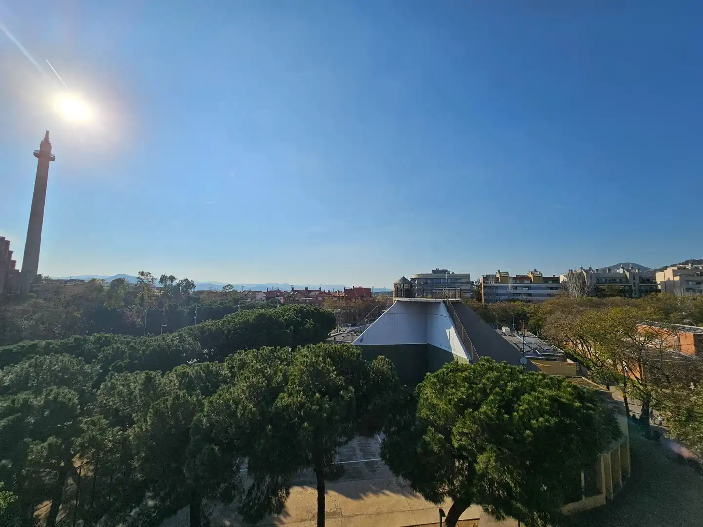 Exterior view of Attic for sale in Sant Just Desvern  with Air Conditioner, Heating and Terrace