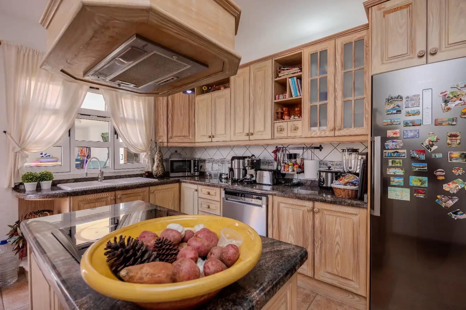 Cocina de Casa o chalet en venta en Tías con Jardín privado, Terraza y Piscina