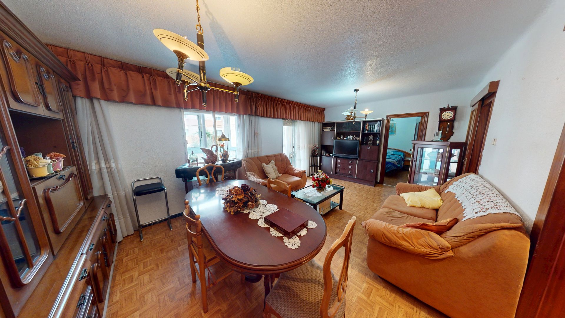 Living room of Flat for sale in Alicante / Alacant  with Furnished, Washing machine and Microwave