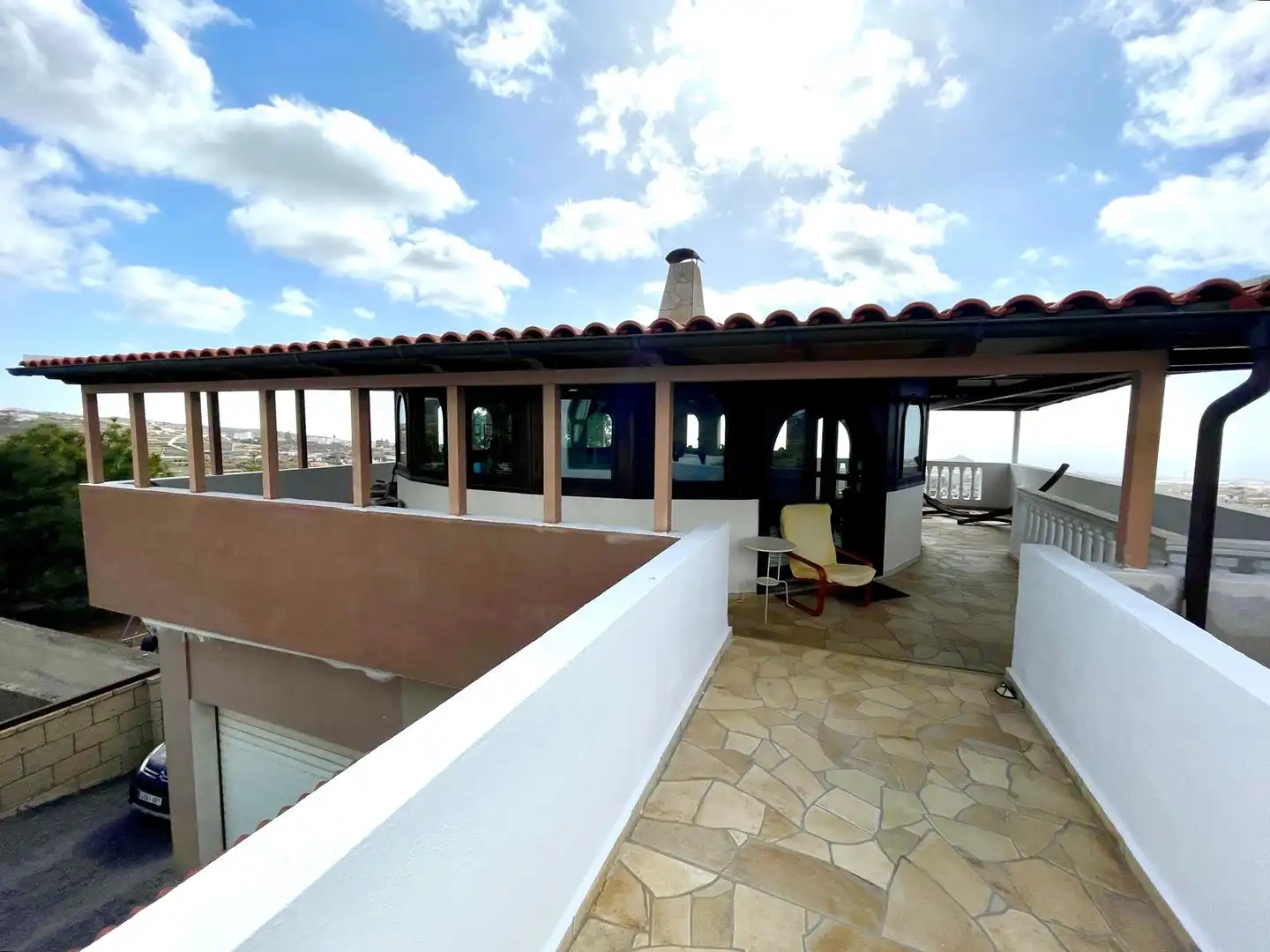 Terrace of Houses for sale in Granadilla de Abona  with Private garden, Terrace and Swimming Pool
