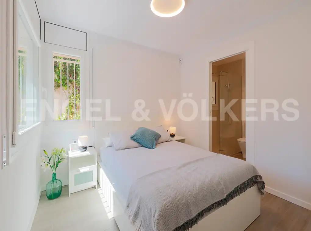 Habitación de Piso de alquiler en Barcelona con Aire acondicionado, Calefacción y Jardín privado