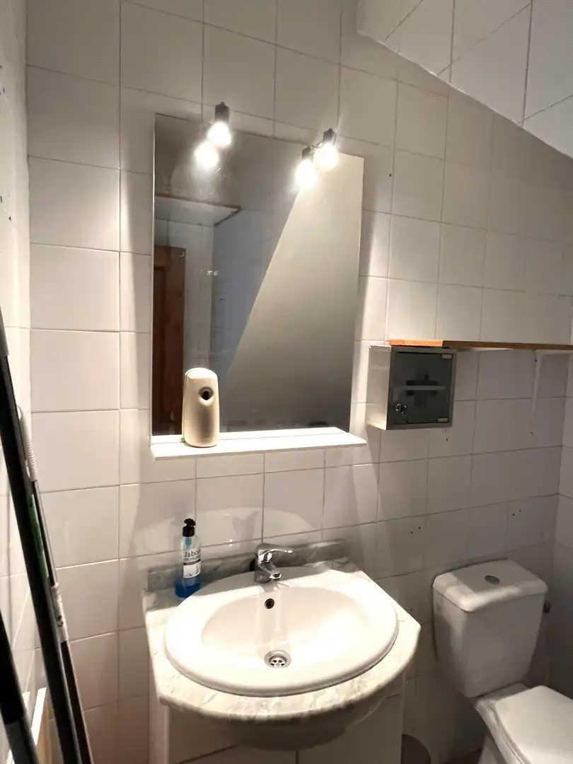 Baño de Casa adosada en venta en Moguer con Aire acondicionado, Terraza y Trastero