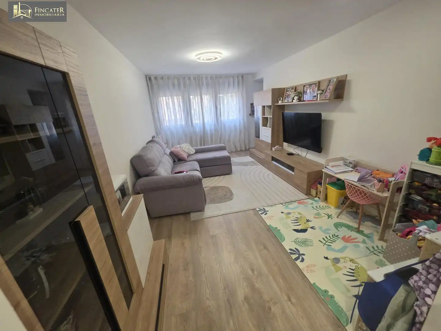 Sala de estar de Piso en venta en Teruel con Aire acondicionado, Calefacción y Terraza