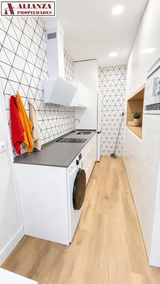 Kitchen of Study for rent in Málaga  with Air Conditioner