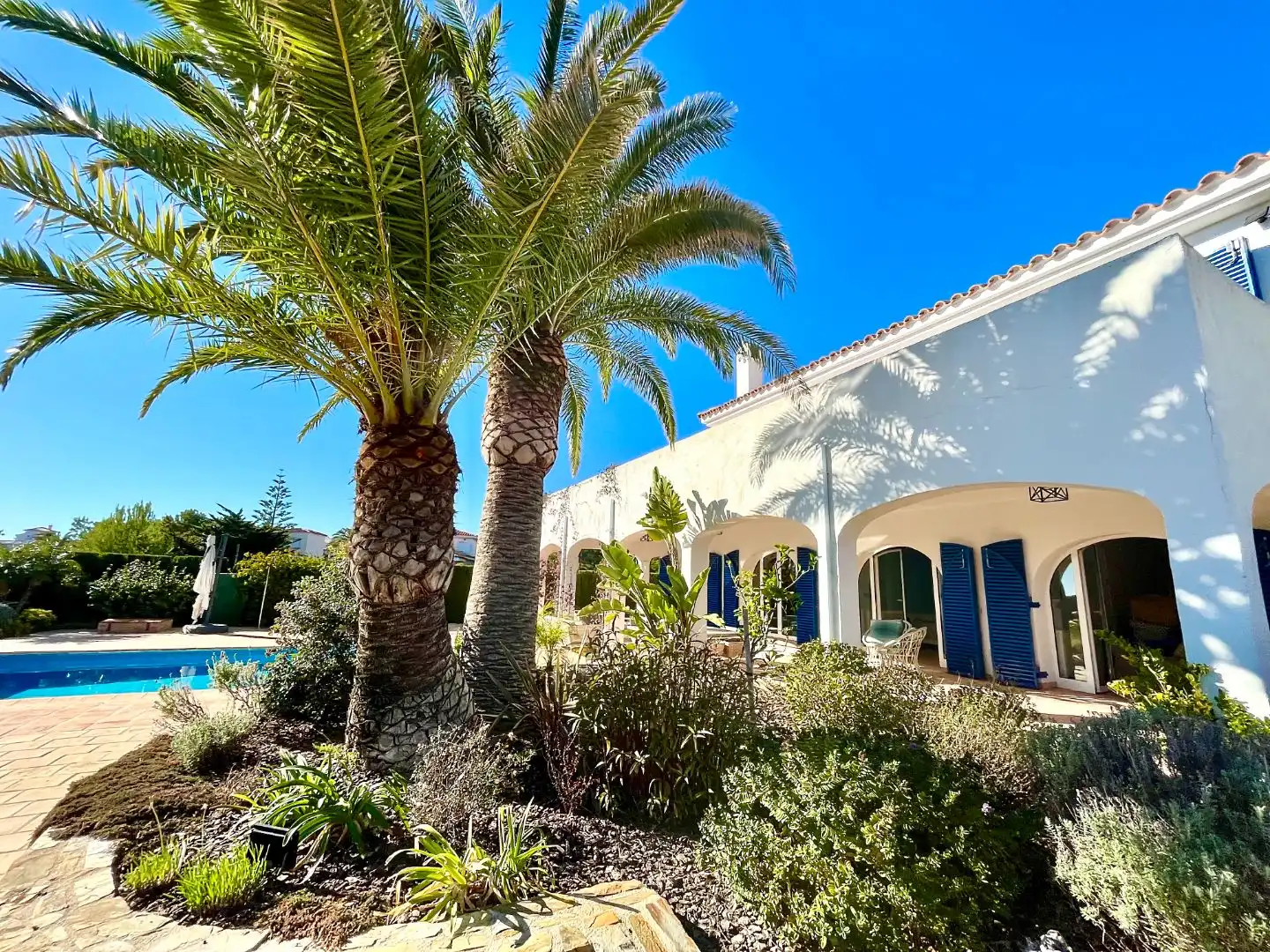 Vista exterior de Casa o chalet en venta en L'Ametlla de Mar  con Aire acondicionado, Terraza y Piscina