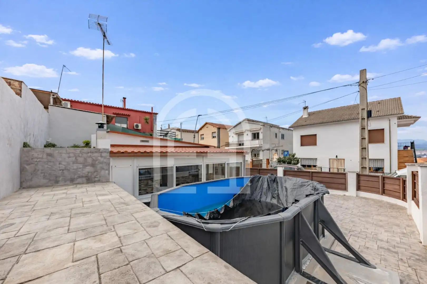 Piscina de Casa o xalet en venda en Martorelles amb Moblat
