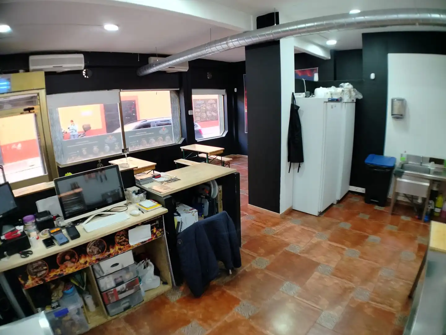 Cocina de Local en traspaso en Parla con Aire acondicionado, Calefacción y Amueblado