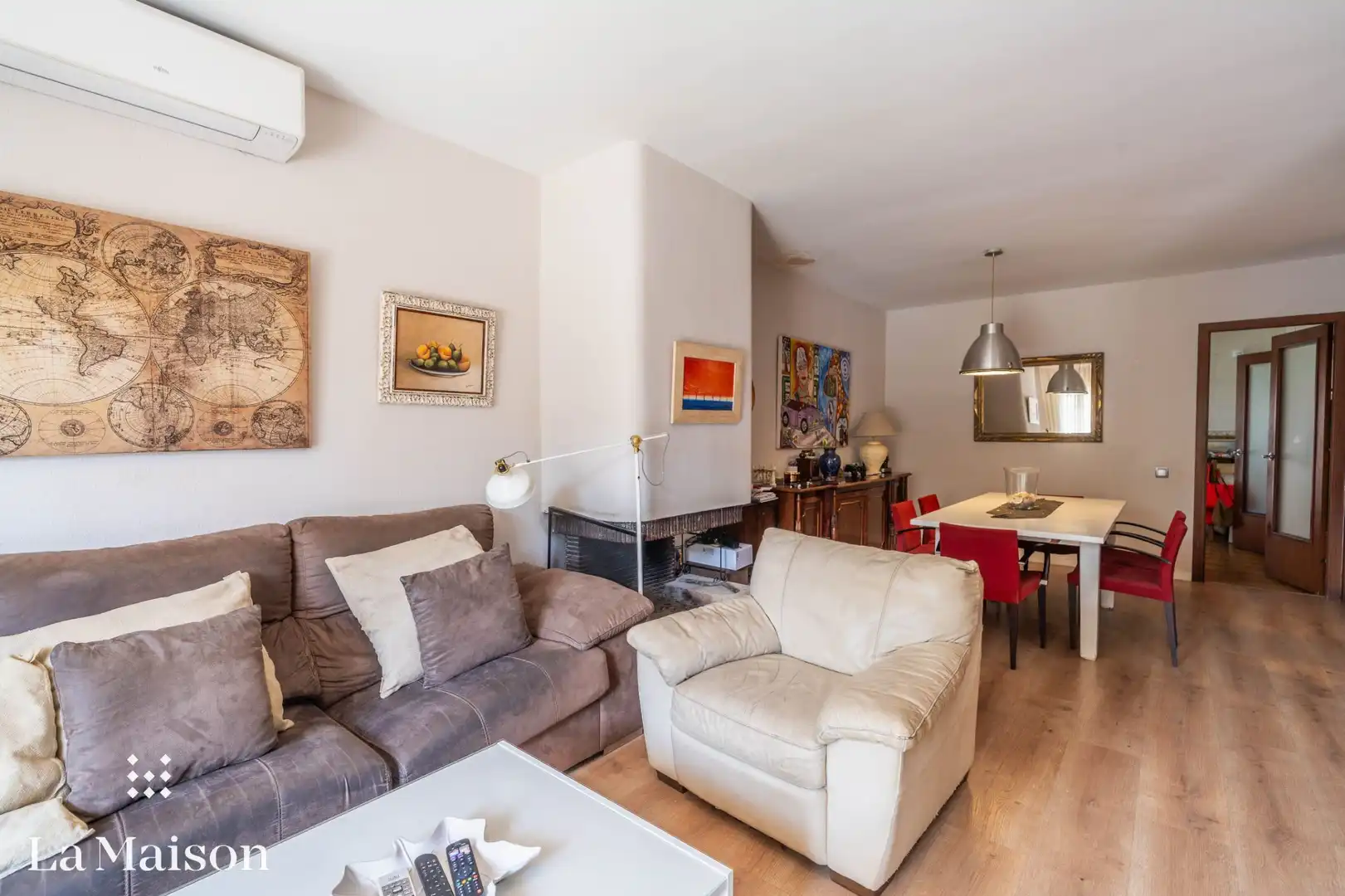 Sala de estar de Casa o chalet en venta en Premià de Mar con Calefacción, Jardín privado y Parquet