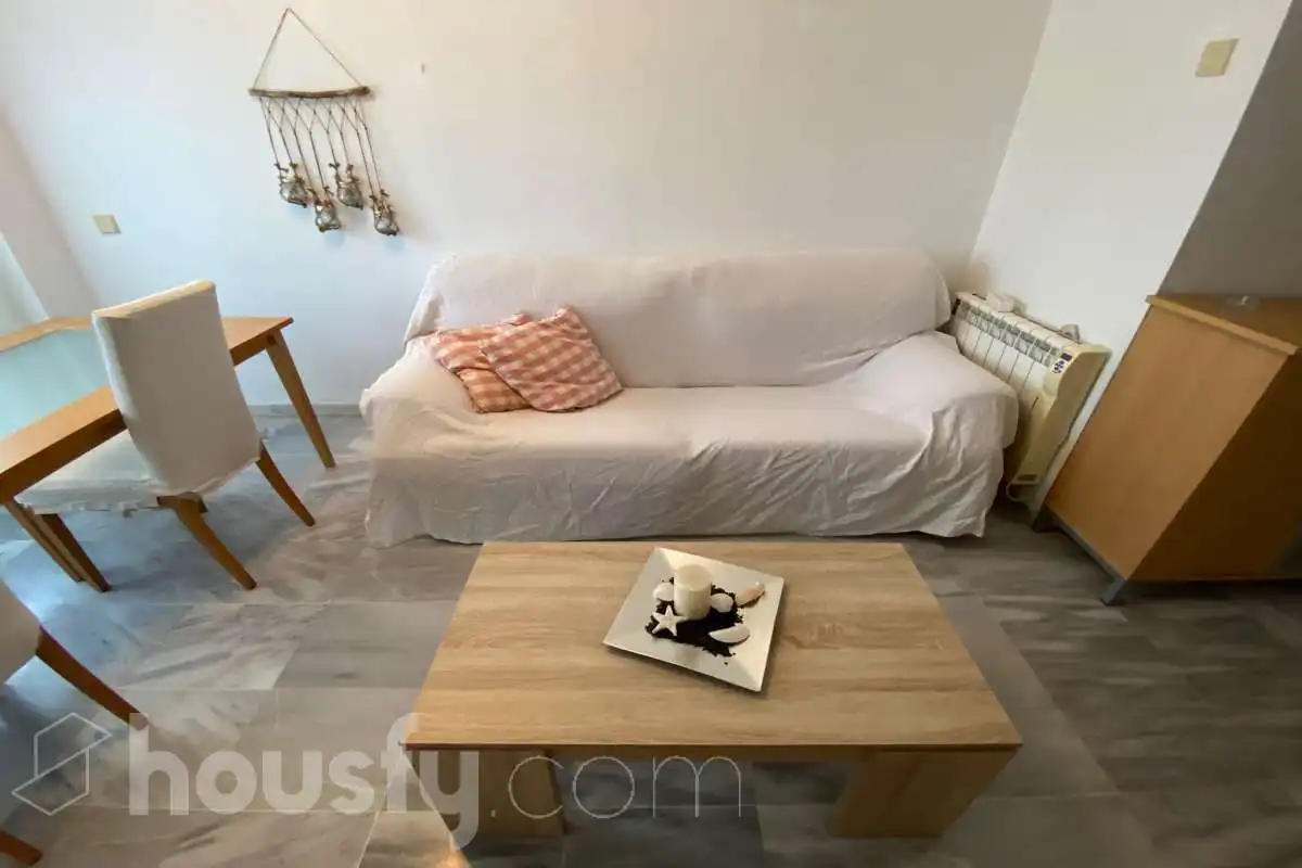 Wohnzimmer von Wohnung zur Miete in Sevilla mit Klimaanlage, Heizung und Terrasse