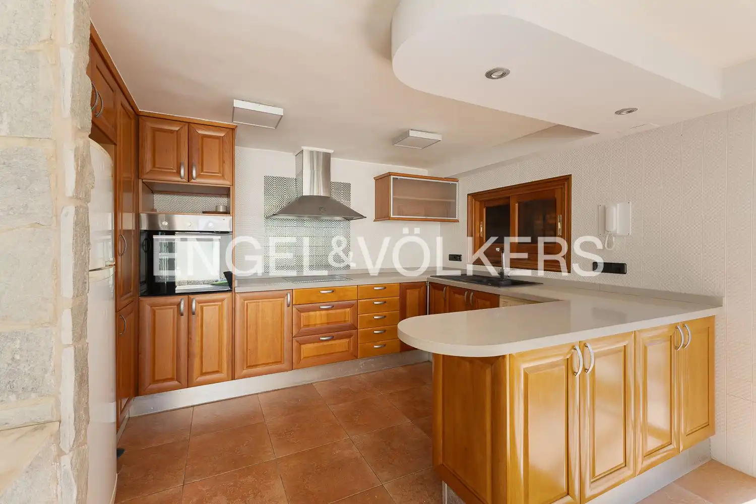 Cocina de Casa o chalet de alquiler en La Pobla de Farnals con Aire acondicionado, Calefacción y Jardín privado