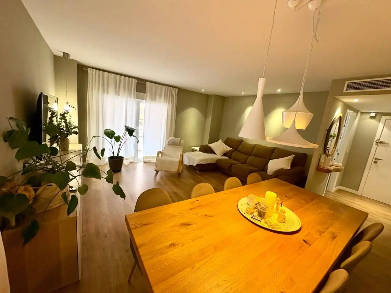 Living room of Flat for sale in Alicante / Alacant  with Air Conditioner, Heating and Storage room