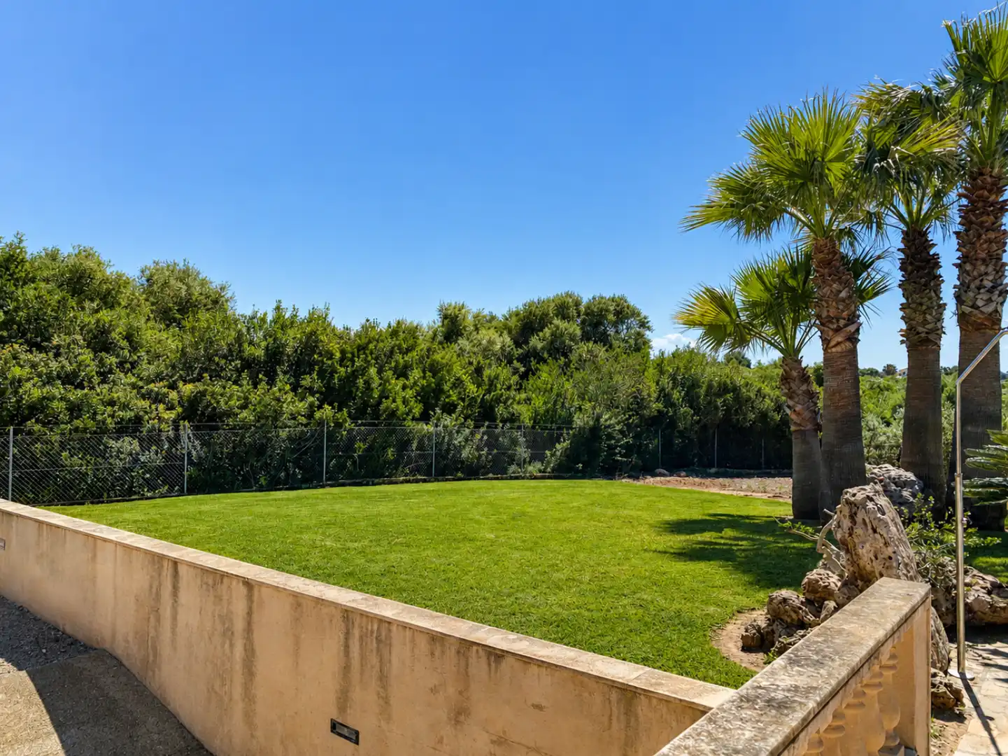 Jardí de Casa o xalet de lloguer en Santa Margalida amb Aire condicionat, Calefacció i Terrassa