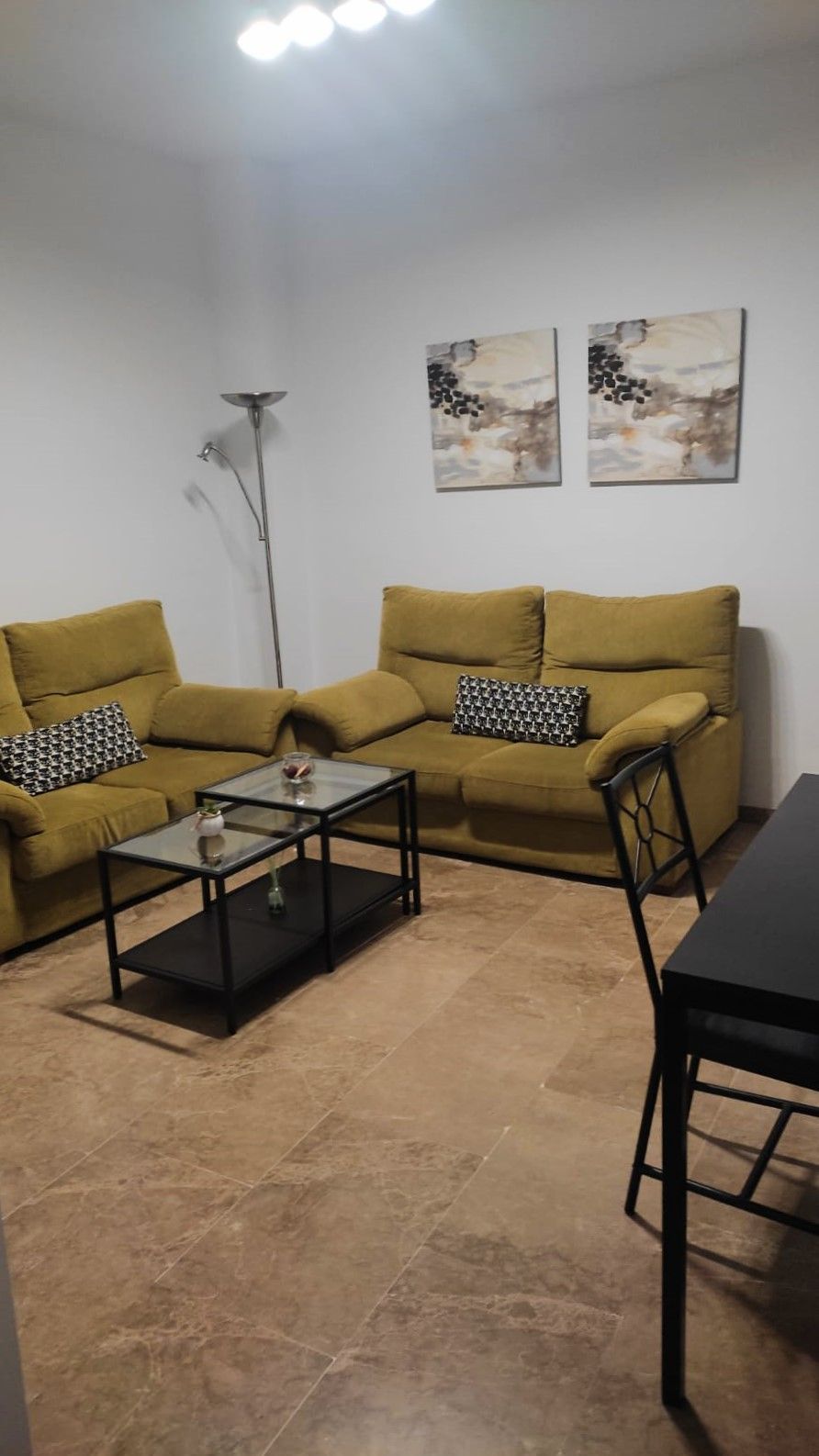 Sala de estar de Dúplex de alquiler en Carmona