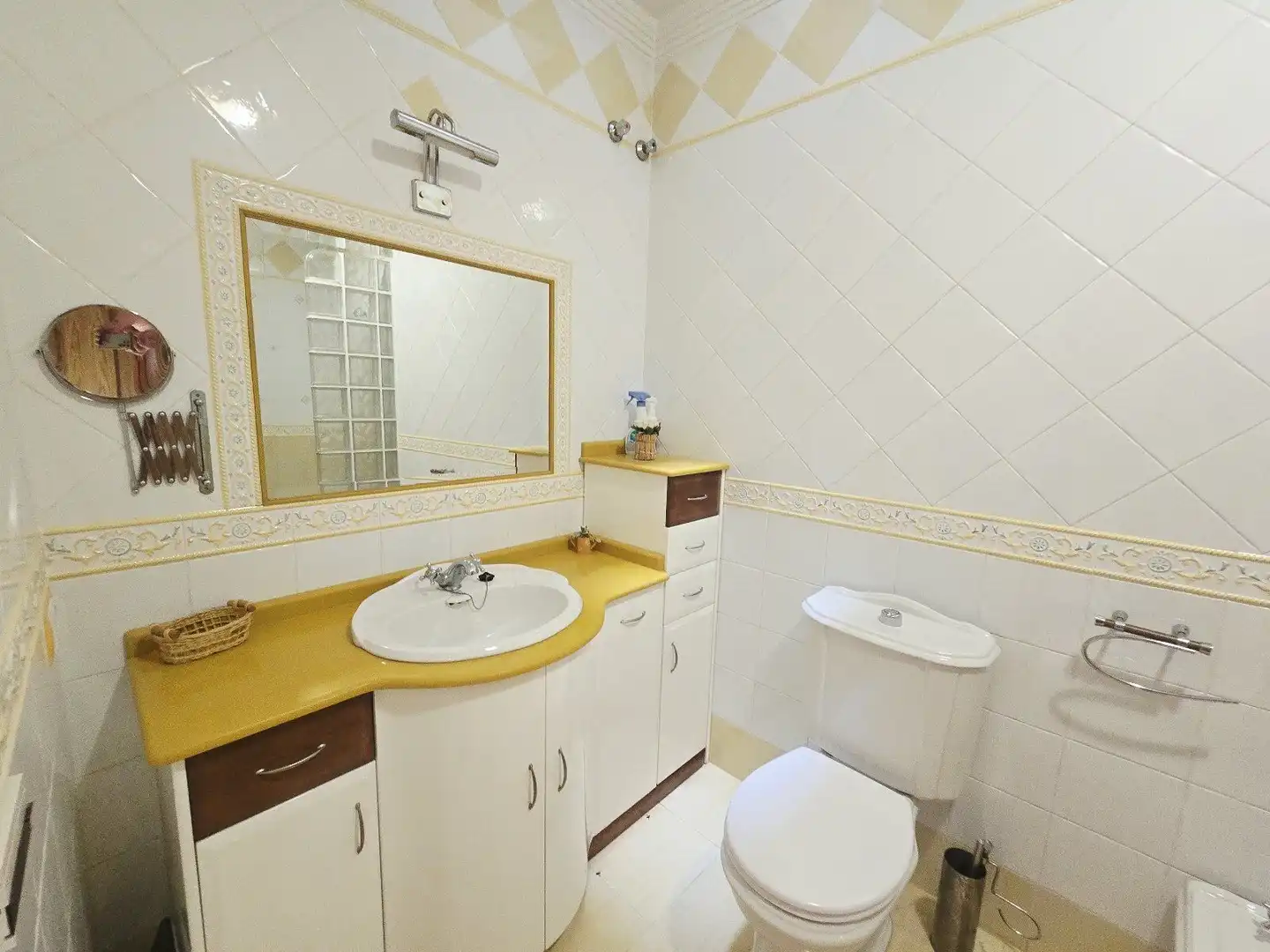 Badezimmer von Haus oder Chalet zum Verkauf in Sorbas mit Klimaanlage, Privatgarten und Terrasse