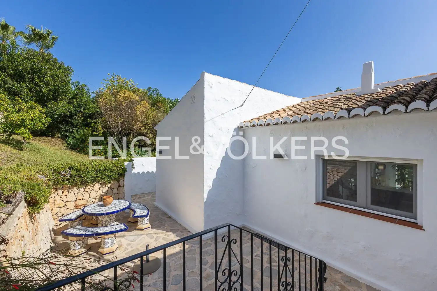 Vista exterior de Casa o xalet en venda en Jávea / Xàbia amb Aire condicionat, Calefacció i Jardí privat