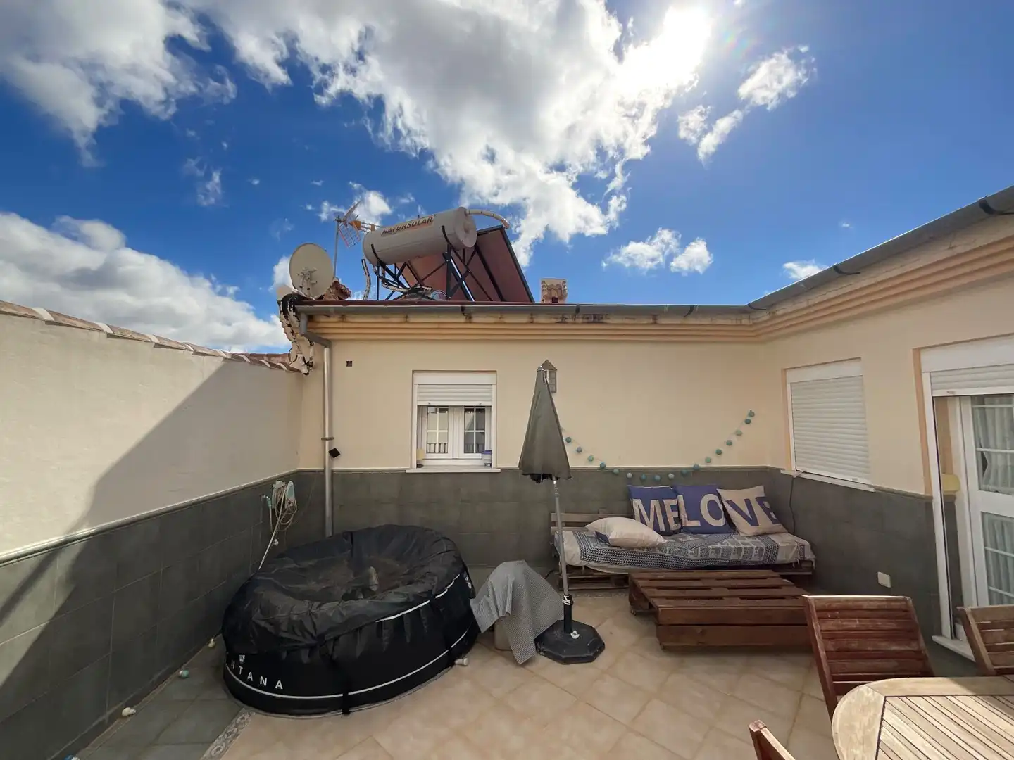 Terrassa de Casa o xalet en venda en Villanueva de la Concepción amb Aire condicionat, Calefacció i Terrassa