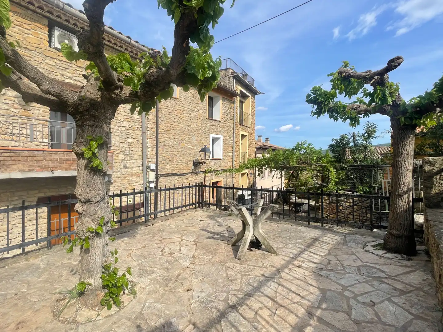 Terraza de Casa adosada en venta en Àger con Calefacción, Parquet y Trastero