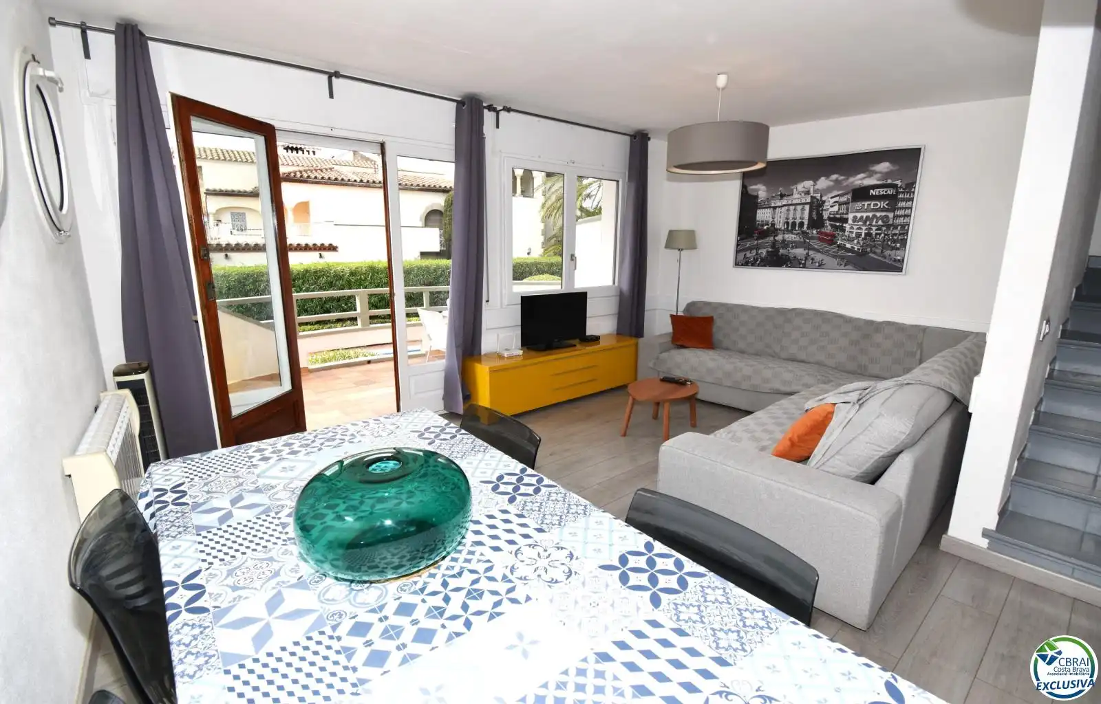 Sala de estar de Casa o chalet en venta en Empuriabrava con Aire acondicionado, Calefacción y Terraza