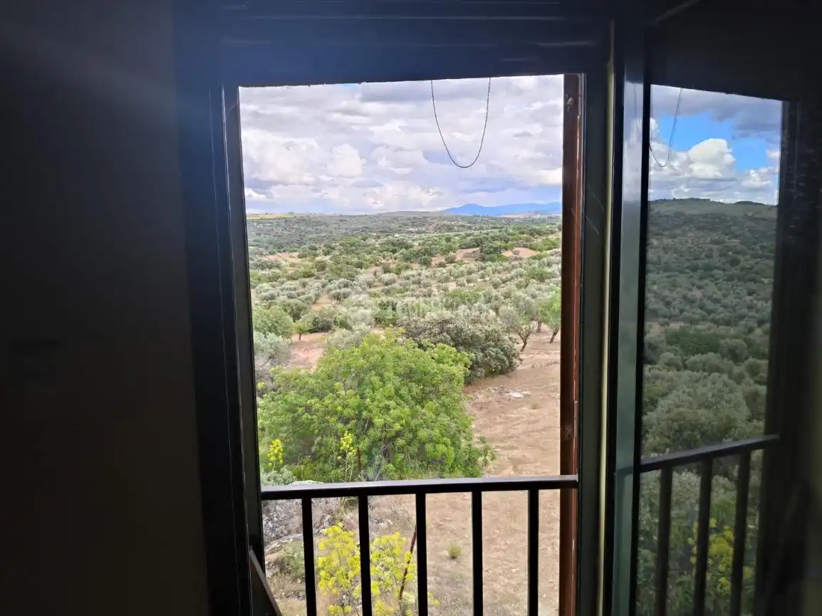 Terrassa de Finca rústica en venda en San Martín de Pusa amb Moblat i Balcó