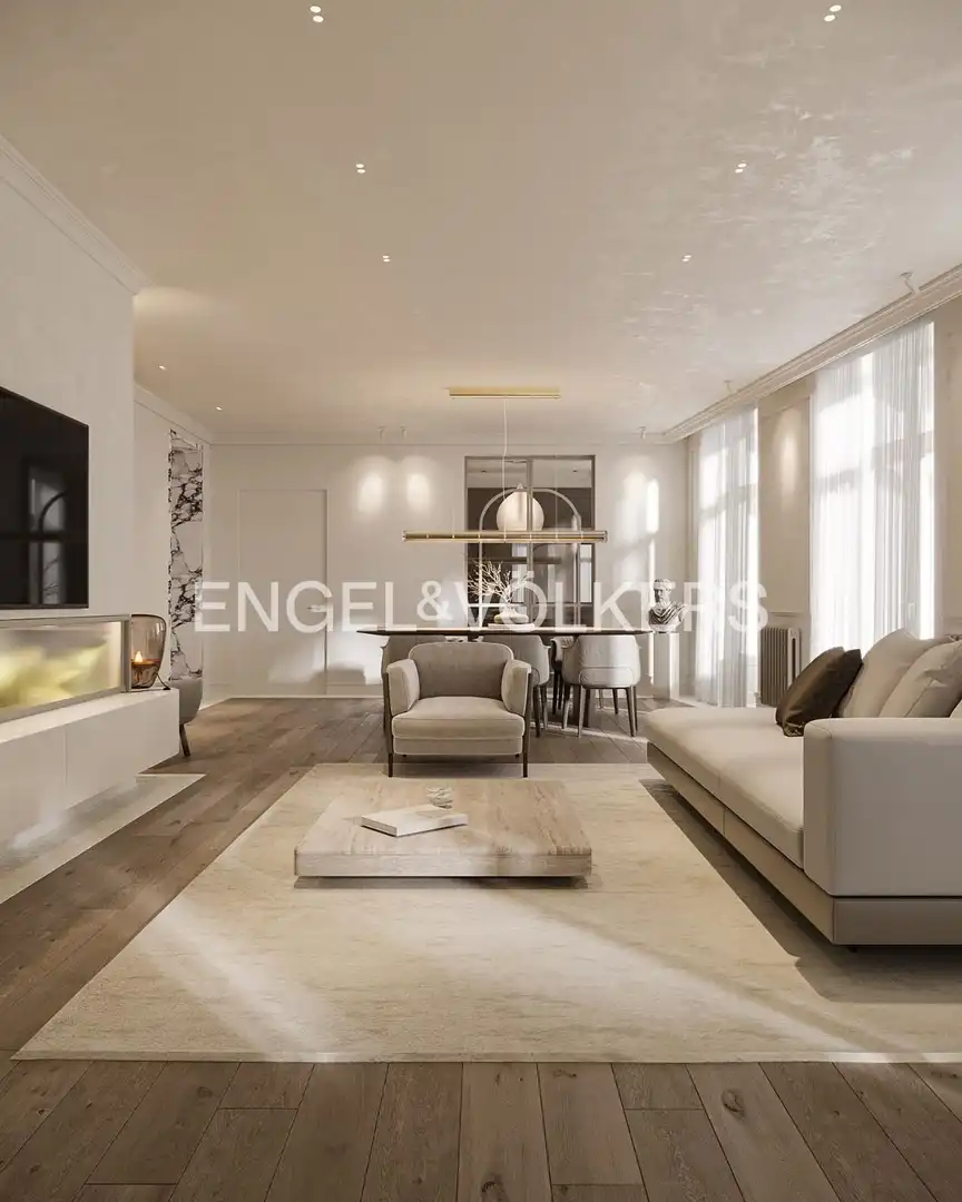 Sala d'estar de Pis en venda en  Valencia Capital amb Aire condicionat, Calefacció i Parquet