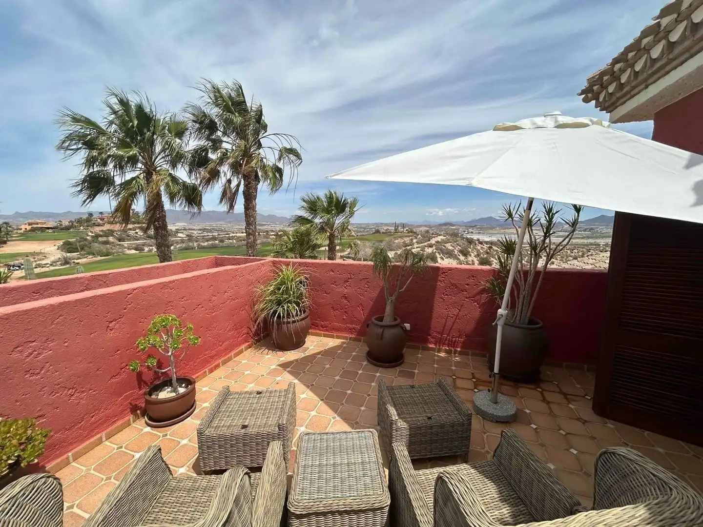 Terraza de Casa o chalet en venta en Cuevas del Almanzora con Aire acondicionado, Calefacción y Jardín privado
