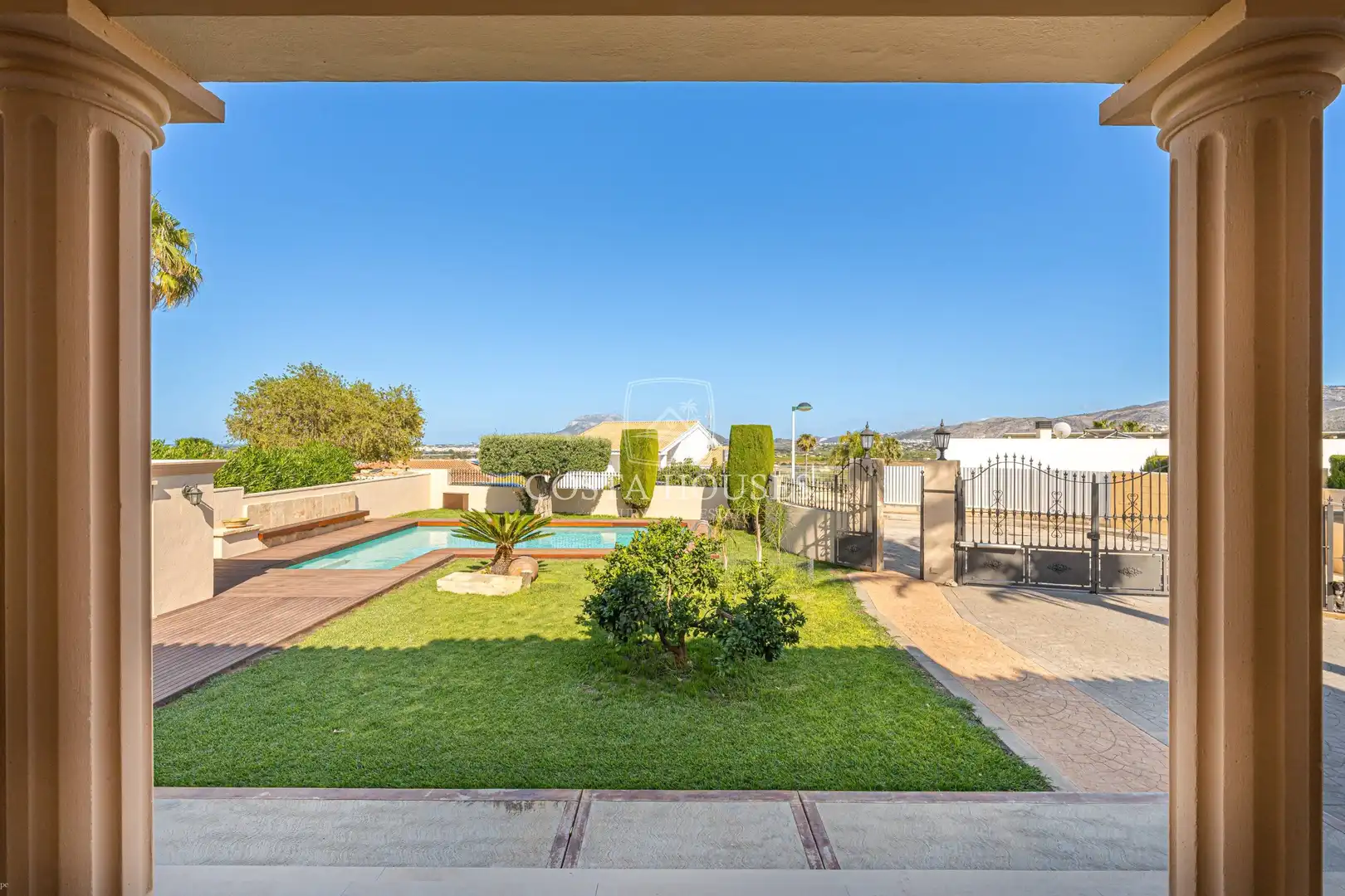 Garden of Houses for sale in Beniarbeig  with Air Conditioner, Heating and Private garden