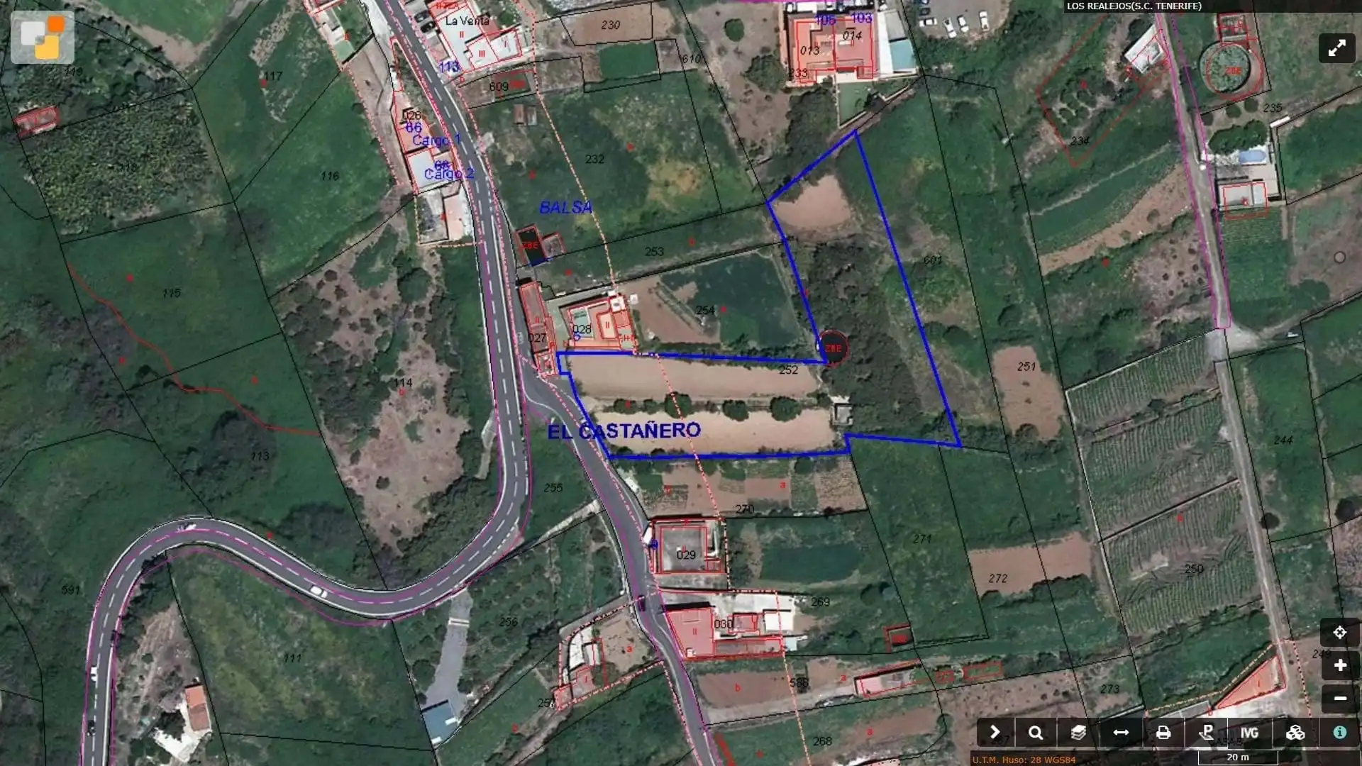 Finca rústica en venta en Los Realejos